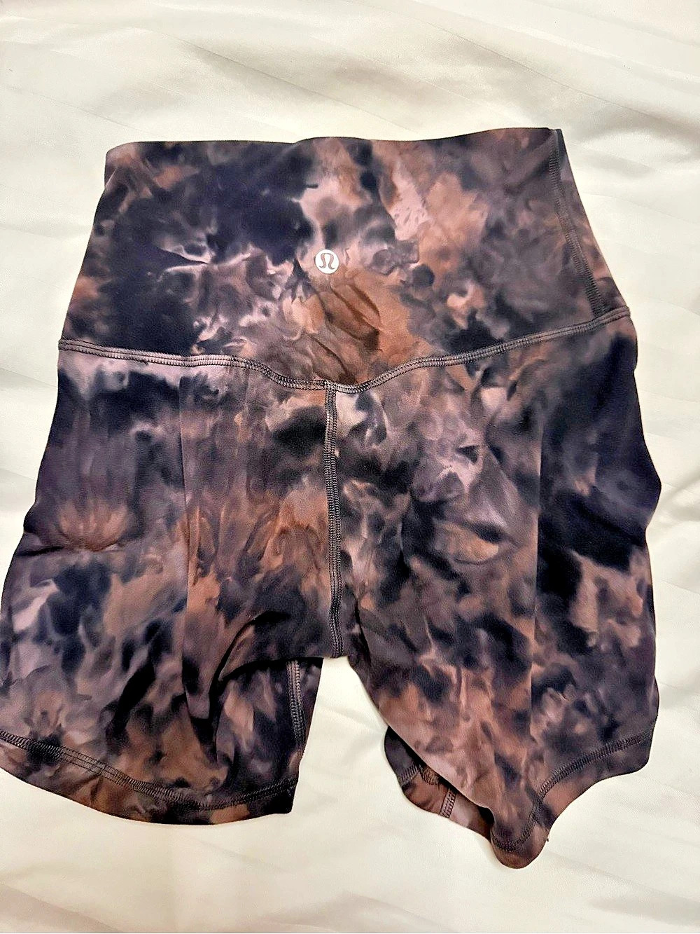 lululemon Align High-Rise Short 6" Diamond Dye Pitch Grey Graphite Grey Bike siz